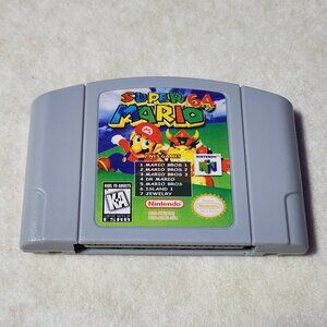 Super Mario 64 + 7 NES games for Nintendo 64 N64